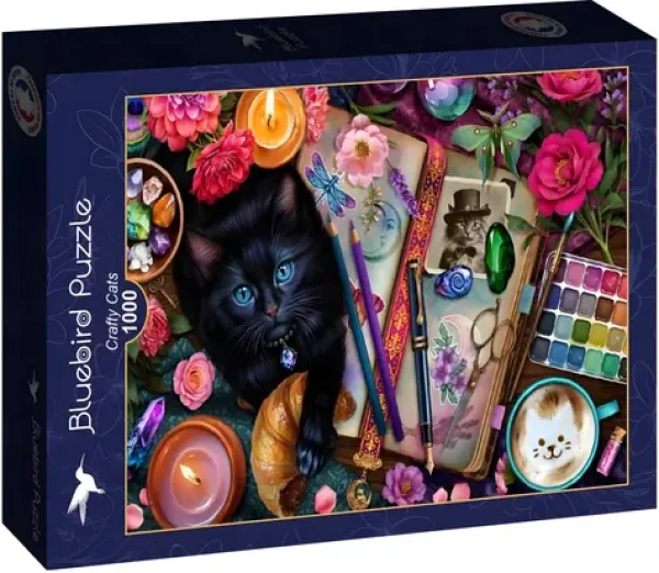 BLUEBIRD Puzzle Chytré kočky