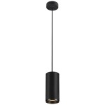 SLV NUMINOS L 1004339 LED závěsný lustr pevně vestavěné LED 28 W černá