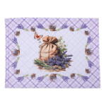 Sada 4 ks prostírání a stolního běhounu LEVANDULE