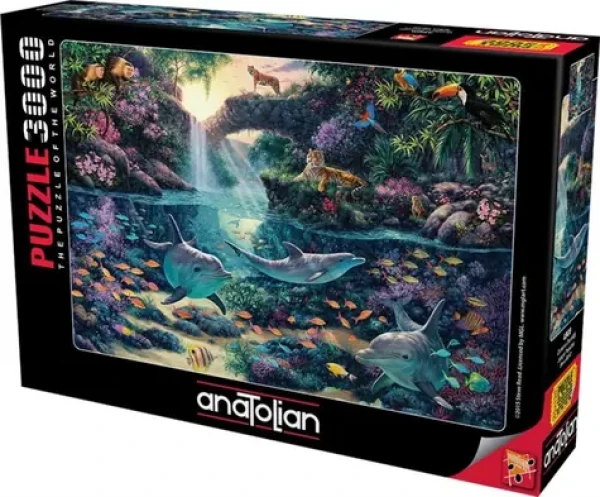 ANATOLIAN Puzzle Ráj uprostřed džungle