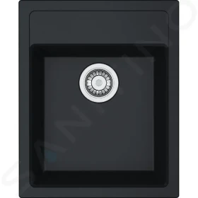 Franke Tectonitový dřez SID 610-40, 43x53 cm, černá 114.0503.041