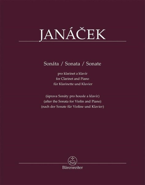 KN Sonáta pro klarinet a klavír (úprava Sonáty pro housle a