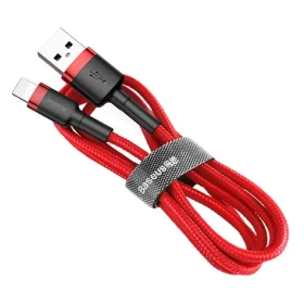 Baseus CALKLF-C09 Cafule červená / kabel USB-A na Lightning / 2 m (CALKLF-C09)