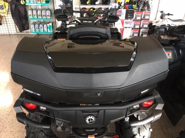 Can-Am Černé lemy pro plastový box Linq 124l