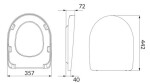 CERSANIT - Set C35 AQUA 50 MECH QF WHB MODUO PLUS CO DUR WRAP SC EO S701-814