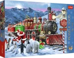 TREFL Puzzle Premium Plus Tea Time: Vánoční vlak
