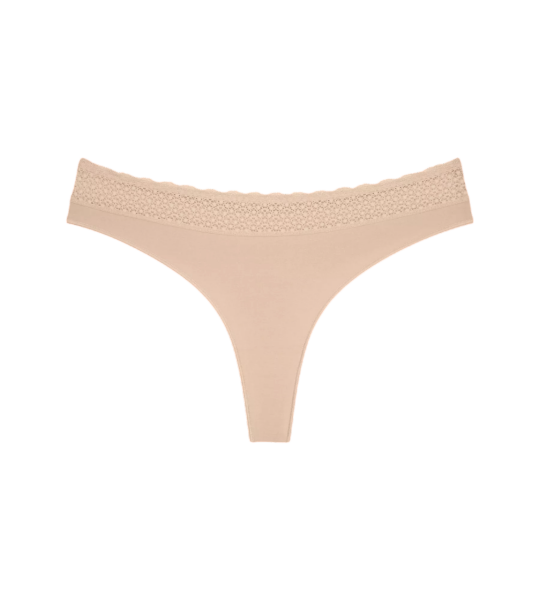 Dámská tanga Feel of Modal String - YELLOW - sv. béžové 0026 - TRIUMPH YELLOW XL