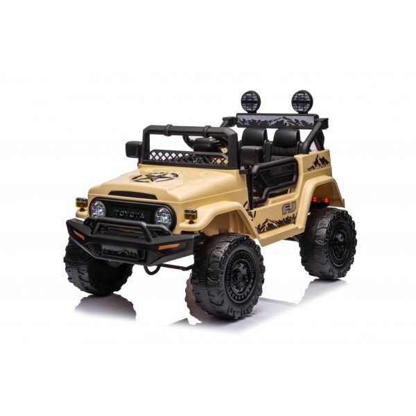 Mamido Elektrické autíčko Toyota FJ Cruiser 4x4 béžové