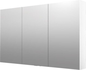 Zrcadlová skříňka Naturel 120x72 cm lamino bílá lesklá GALCA1120BL GALCA1120BL