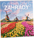 Nástěnný kalendář 2027 Aria Zahrady