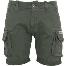 Alpha Industries Kalhoty krátké Crew Short olivová tmavá 36