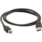 C-TECH Kabel USB2.0 A-B 3m černá (CB-USB2AB-3-B)