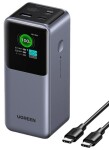 UGREEN Quick Charging 130W / Powerbanka / 20000 mAh / 130 W / 2x USB-C / 1x USB-A / TFT Displej (6941876242924)