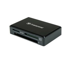 Transcend USB-C čtečka paměťových karet černá / USB 3.1 Gen.1 / SDHC SDXC (UHS-I) / microSDHC microSDXC (UHS-I) (TS-RDC8K2)