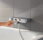 GROHE - Grohtherm SmartControl Termostatická vanová baterie, chrom 34718000