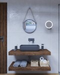 Deska pod umyvadlo Naturel Dolce 80x8x50 cm dub charleston DO8050DT DO8050DT