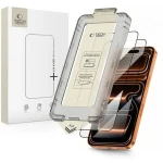 Tech-Protect Quick Set+ 2ks černá / Ochranné sklo / Apple iPhone 17 Pro Max / Tvrzené sklo