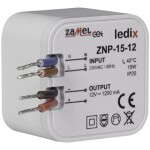 BIG WHITE (SLV) Můstkový LED driver 42 W, 500 mA pro NUMINOS®, včetně radiofrekvenčního rozhraní pro modul RF, DALI 1006459