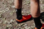 Ponožky FORCE LONGER SLIM, černé (barva černá, velikost S/M)