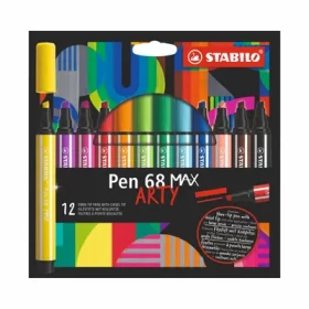 STABILO® Pen 68 MAX - ARTY - 12 ks sada - 12 různých barev (768/12-21)