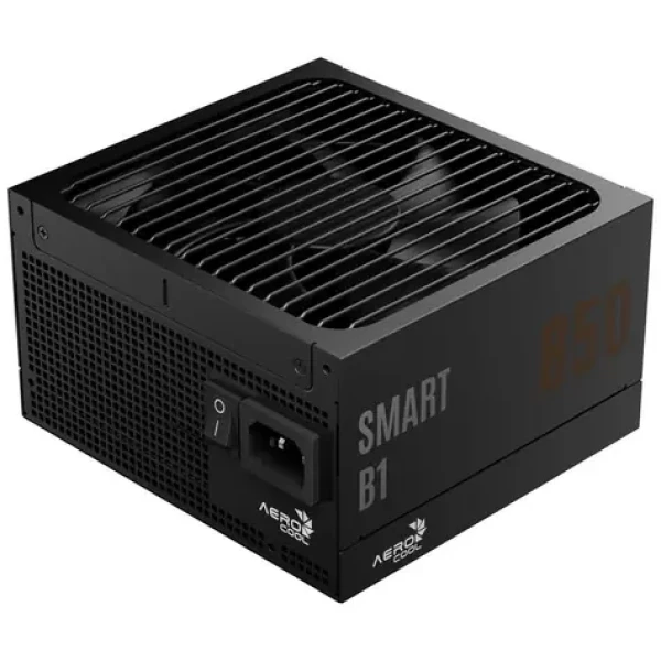 AeroCool Smart B1 850W černá / Zdroj / ATX 3.1 / PCIe 5.1 / 80 PLUS Bronze (ACPB-SR85FEC.71)
