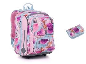 Školní aktovka Lesní zvířátka Topgal BEBE 25002 SET SMALL