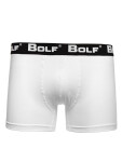 Stylové pánské boxerky Bolf 0953 3ks bílá, Velikost: