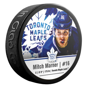 Inglasco / Sherwood Puk Toronto Maple Leafs NHL Mitch Marner #16 NHLPA