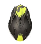 Moto přilba Just1 J38 Korner fluo žlutá/titanová - XS
