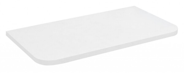 SAPHO - ZORBA deska Rockstone 41x22,5cm, bílá mat LT113-0101