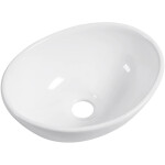 CERANO - Umyvadlo keramické Minio - na desku - bílá lesklá - 34,5x26 CER-476999