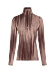 Dámské merino tričko s dlouhým rukávem ICEBREAKER Wmns 260 Vertex LS Half Zip Peak AOP, Java/Summt/Blush/J velikost: M