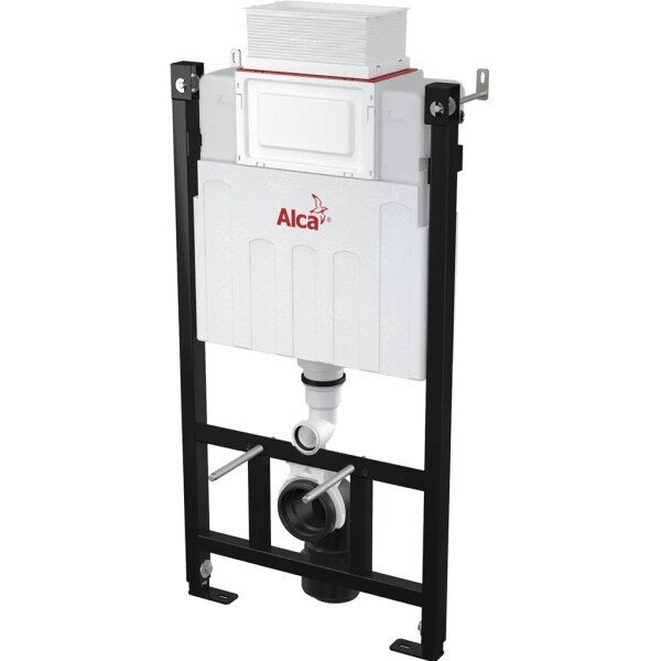 Alcadrain Předstěnový instalační systém pro suchou instalaci (do sádrokartonu) s ovládáním shora nebo zepředu AM118/1000 AM118/1000