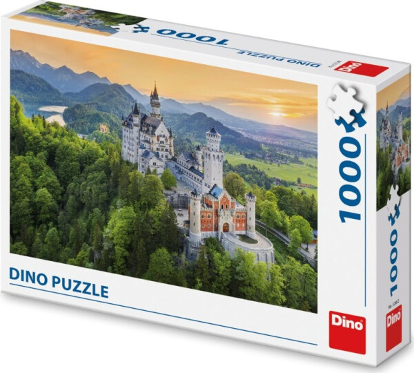 Puzzle Jarní Neuschwanstein 1000