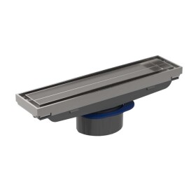 GEBERIT - CleanLine Sprchový kanálek pro vložení dlažby, kartáčovaná nerezová ocel 154.455.00.1