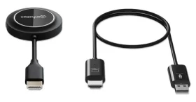 Manhattan 154468 Wireless HDMI / Bezdrátová prezentační sada / Full HD 1080p / 60 Hz / dosah 30 m / USB (154468)