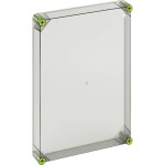 Fibox PW 504409 T kontrolní okénko průhledné víko, s dvěma zuby, odolná vůči UV záření (d x š x v) 88 x 451 x 503 mm pol