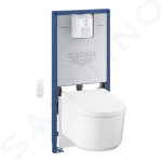 GROHE - Rapid SLX Set předstěnové instalace, elektronického bidetu a sedátka, alpská bílá 36509SH0