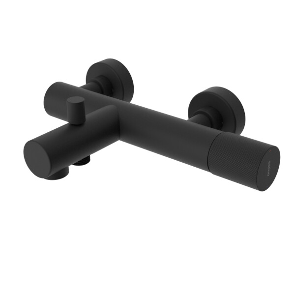 SAPHO - ULTRATAP nástěnná vanová baterie, černá mat UT010TB