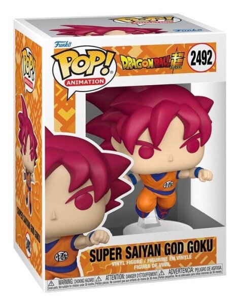Funko POP Animation: Dragon Ball Super - Super Saiyan God Goku #2492
