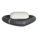Spirella ETNA mýdlenka šedá / polyresin / kamenný vzhled (7610583136404)
