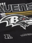 Mitchell & Ness Pánská mikina Baltimore Ravens NFL Triple Check Hoodie Velikost: XL