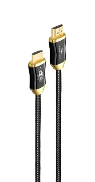 Gembird HDMI 8K AOC 20m černá / HDMI kabel / aktivní optický / zlacené konektory / Ethernet (CCBP-HDMI8K-AOC-20M)