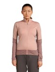 ICEBREAKER Wmns 300 RealFleece Descender LS Zip, Summit/Blush/Cb (vzorek) velikost: S