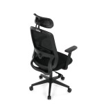 Kancelářská židle, synchronní mechanismus, černá síťovina, KA-S2176 BK