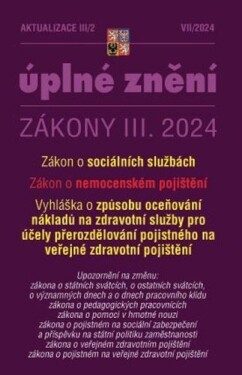 Aktualizace III/2 2024