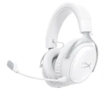 HyperX Cloud III S bílá / Herní sluchátka / mikrofon / Bluetooth 5.3 / 2,4 GHz / PC, PS5, PS4 (AX6G1AA)