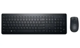 DELL KM3322W US černá / Set bezdrátové klávesnice a myši / US layout / USB adaptér 2.4GHz / 1000 DPI (580-AKFZ)
