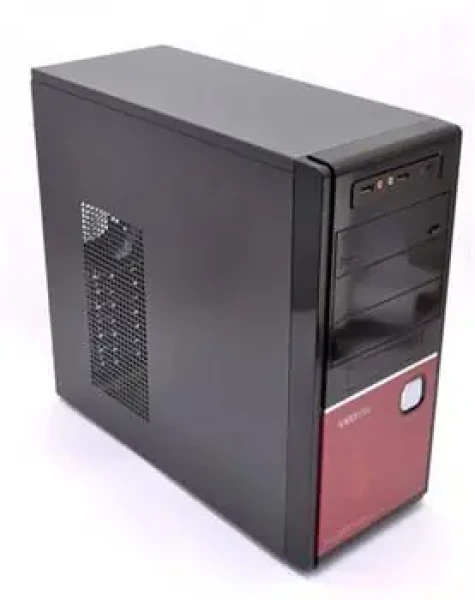 AMEI AM-C3001BR černá/červená / Skříň / ATX, E-ATX (AMEI Case AM-C3001BR)