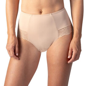 Dámské stahovací kalhotky FLAT TUMMY LACE MIDISLIP - BELLINDA - tělová M